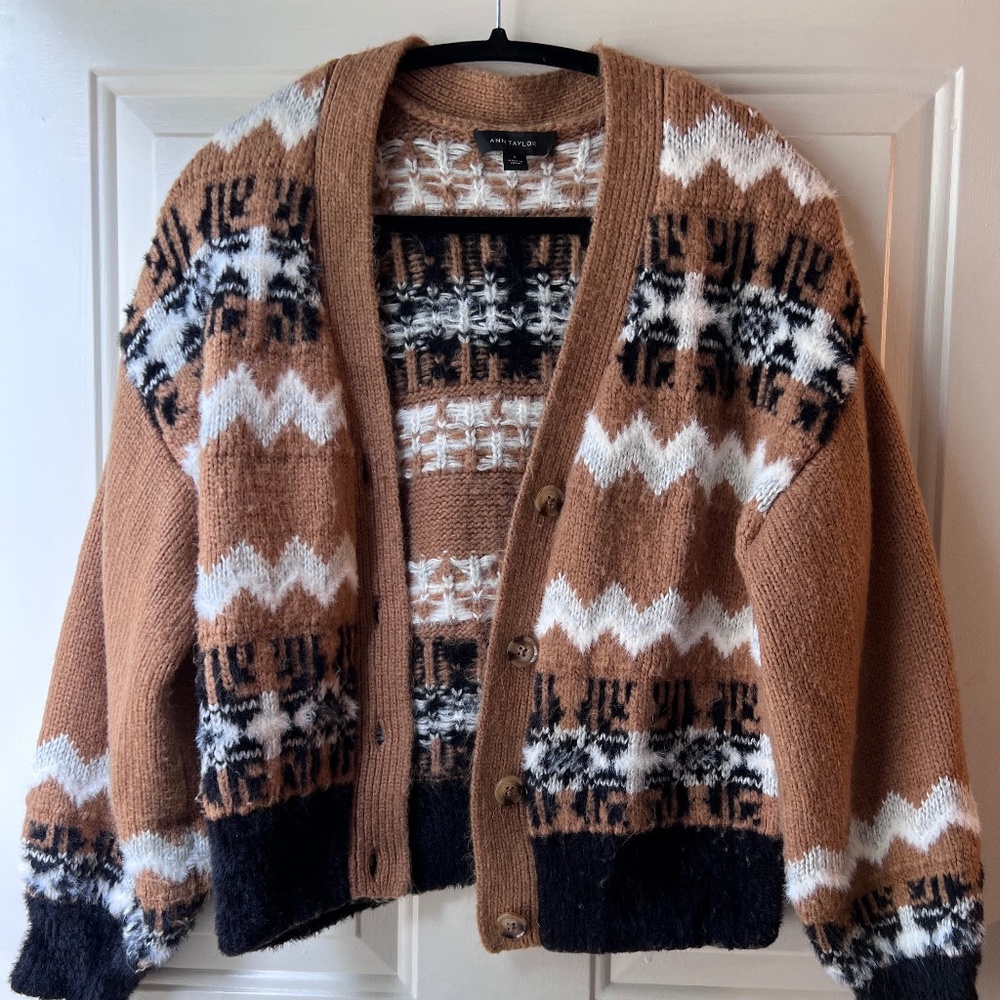 Ann Taylor button up cardigan